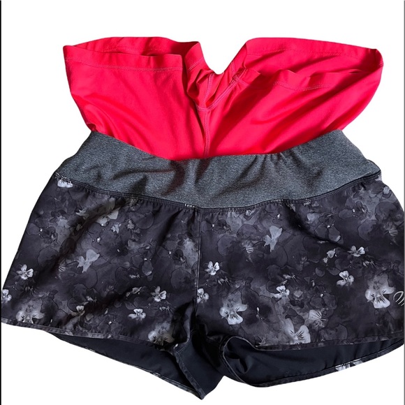 MPG lightweight charcoal running/walking athletic shorts and black skirt sz med - Picture 7 of 16